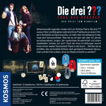 Die drei Erbe des Drachen Spiel, šeimyninis žaidimas