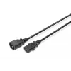 Prailginimo laidas Assmann C14 - C13 M/F 5,0m H05VV-F3G 1,0 mm² juodas (AK-440201-050-S)