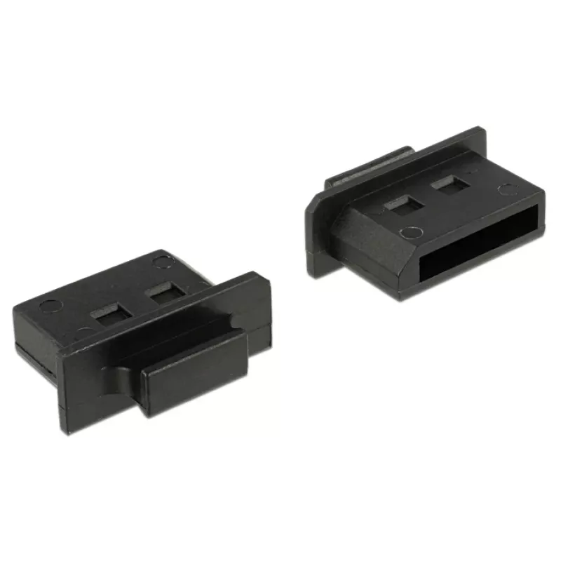 DeLOCK 64025 DisplayPort apsauginis kištukas juodas (10 vnt.)