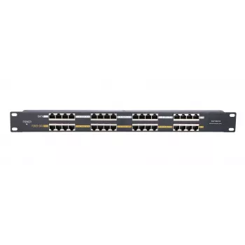 Extralink PoE injektorius 16 prievadų 16x 100Mb/s RJ45, montuojamas į stelažą