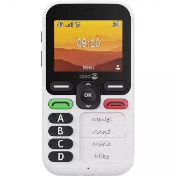 Išmanusis telefonas Doro Leva X10 2,4 colio 1150 mAh pilkas