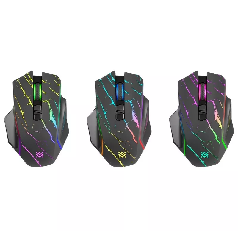Bevielė žaidimų pelė DEFENDER URAN GM-503 Optic RF RGB 3200dpi 8P