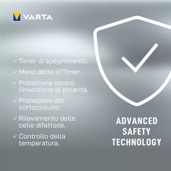 Baterijų įkroviklis Varta 57687 buitinis kintamajai srovei