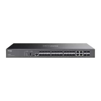 TP-LINK Omada Switch 24x GE SG5428XF – tinklo jungiklis, 0,1 Gbps