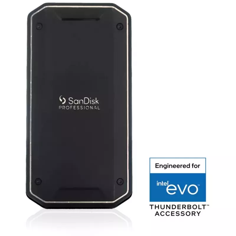 SANDISK Professional Pro G40 1TB External SSD Thunderbolt 3 40Gbps USB-C 10Gbps Ultra-rugged IP68 dust/water resistance
