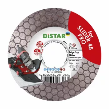 DISTAR deimantinis pjovimo diskas EDGE DRY SLIDER 125x1.6x25x30