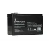 Sandarioji švino rūgšties (VRLA) baterija 12V 9Ah Extralink – AGM, 1 vnt, juoda