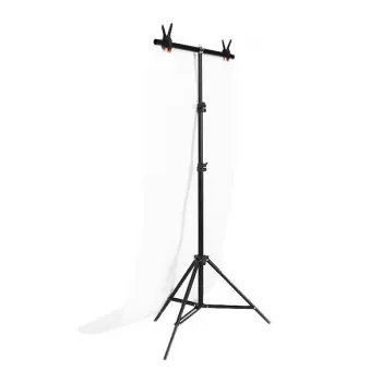 Foto studijos fonų laikiklis Puluz 70x200cm + Fonai 2 vnt DCA0976