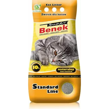 Certech Super Benek Standard Natural - Kraikas katėms, besigumbuojantis, 10 l