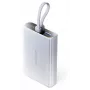 Power bank Vention FHZM0 10000 mAh, 3,85 V, USB-A + USB-C, 3 A išėjimas, Pilka