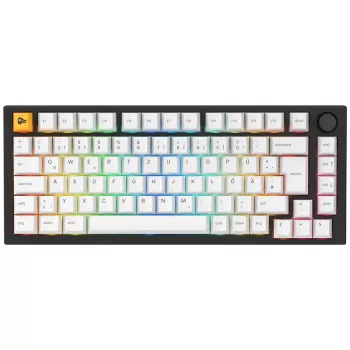 Glorious GMMK Pro Black Slate 75% TKL klaviatūra – paruošta naudoti, ISO DE išdėstymas, juoda (GLO-GMMK-P75-FOX-ISO-B-DE)