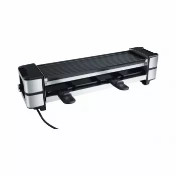 Guss-Raclette RC 140 juoda/nerūdijantis plienas, 600 W, apverčiama kepsninė