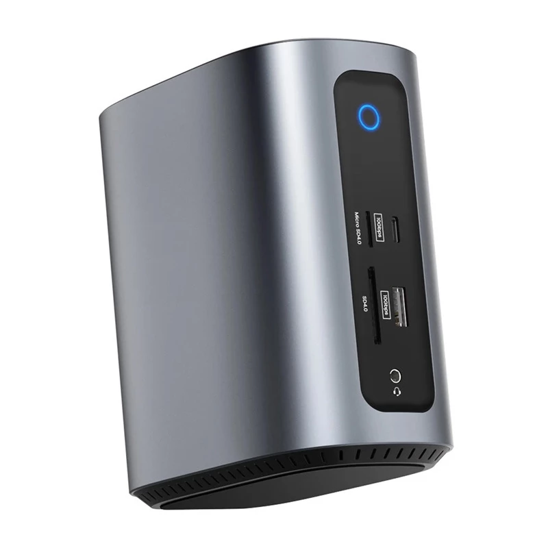 Dokavimo stotelė BlitzWolf BW-TH15 17in1 — 2x HDMI, DisplayPort, 4x USB-C