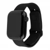 Silicinio dirželio rinkinys FIXED FIXSST2-434-BK, skirtas Apple Watch 42/44/45 mm – juodas fiksuoto sportinio dizaino