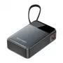 Nešiojamas powerbankas Vention FHYB0 20000mAh 65W, 2× USB-C, 1× USB-A, juodas