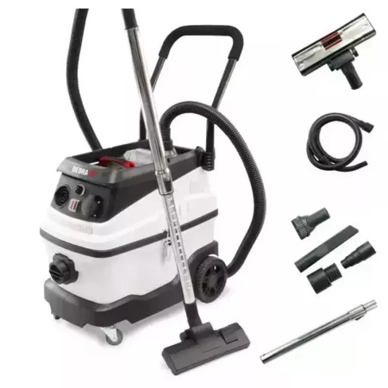DEDRA DED6603 būgninis siurblys šlapiam ir sausam valymui, 1600 W, 30 L