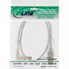 Microconnect USBAB5ANGLED-L USB kabelis USB 2.0 5 m USB A USB B Baltas