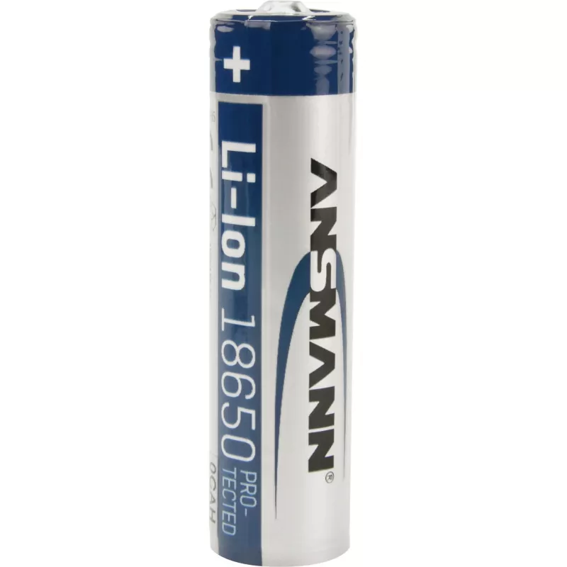 ANSMANN Baterija 18650 Li-Ion 2600 mAh 9,36 Wh Sidabrinė (1307-0000)