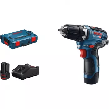 Bosch GSR 12V-35 Professional gręžtuvas su pistoline rankena, 1750 aps./min., 750 g, juodas/mėlynas
