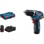 Bosch GSR 12V-35 Professional gręžtuvas su pistoline rankena, 1750 aps./min., 750 g, juodas/mėlynas