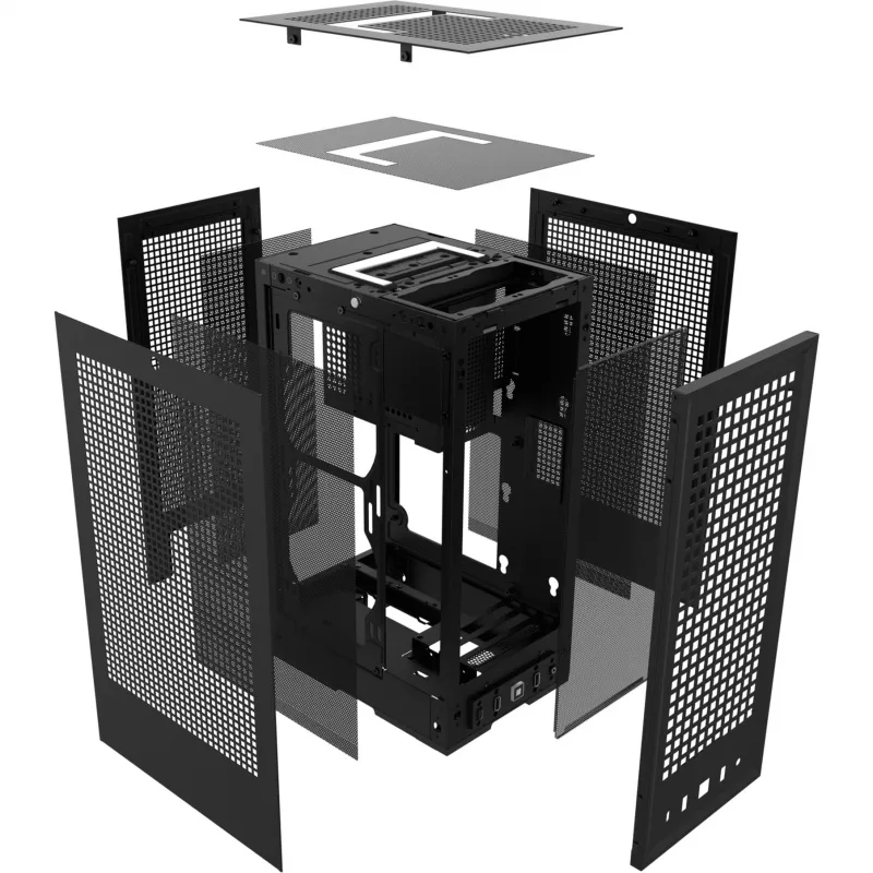 PC korpusas HYTE Revolt 3 Small Form Factor juodas
