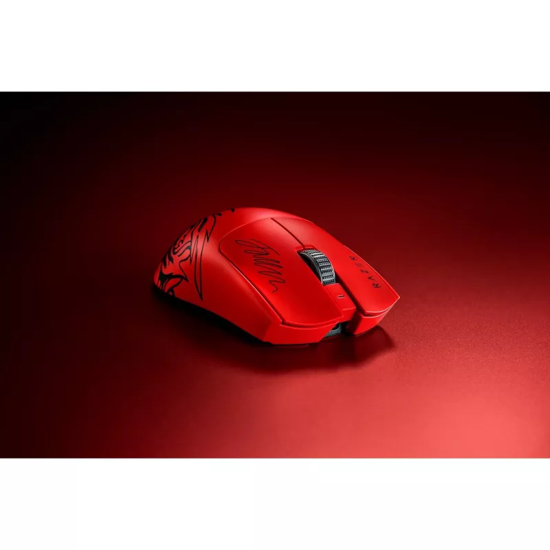 Razer Viper V3 Pro Faker Edition pelė žaidimams, dešinei rankai, RF belaidė + USB Type-C, optinė 35000 DPI