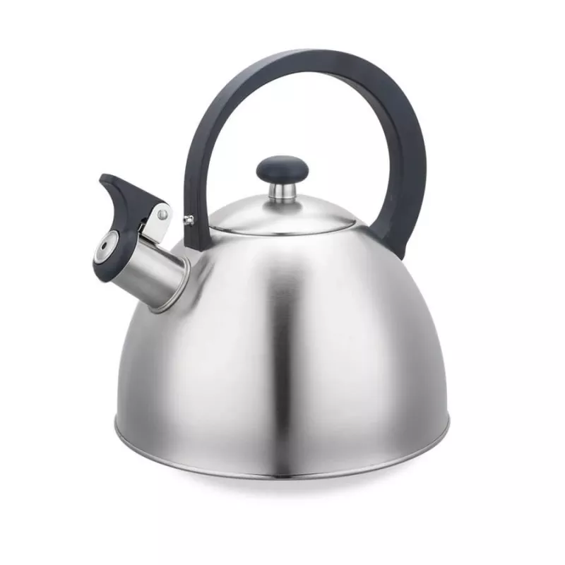 Virdulys Maestro MR1302 nerūdijantis plienas 2,5 L, tinkamas indukcinėms kaitlentėms, švilpuku, juoda rankena