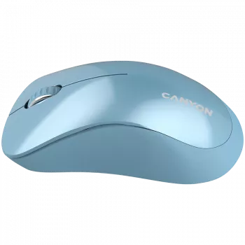 Belaidė pelė CANYON MW-11, 2.4 GHz, 3 mygtukai, DPI 1200, mėlyna