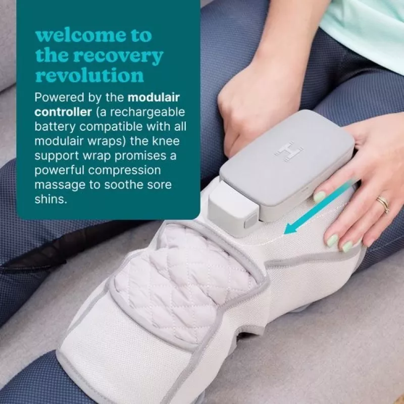 Kelių įtvaras HoMedics SR-CMXKE10HBHD modulinė kompresinė sistema su valdikliu