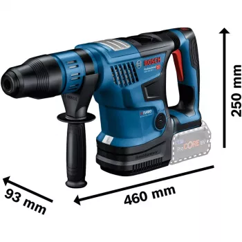 Bosch GBH 18V-36 C Professional belaidis perforatorius SDS Max 500 RPM 5,1 kg juoda, mėlyna