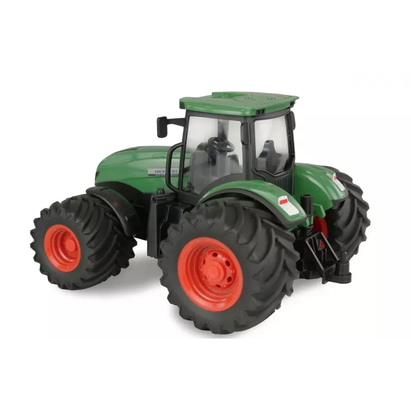 Traktorius Amewi 22639 su trąšų barstytuvu, elektrinis, 1:24, nuo 6 metų