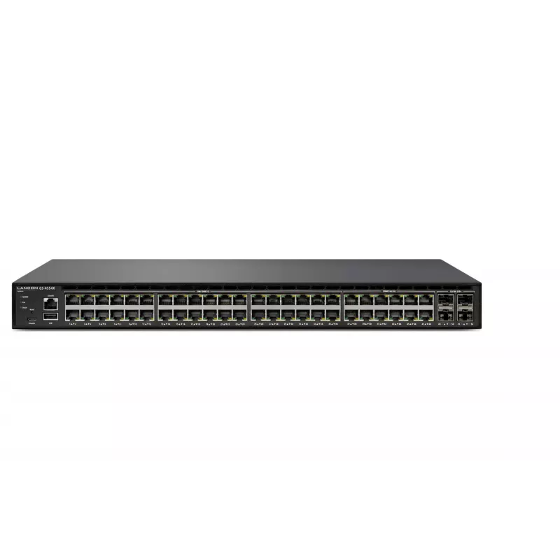 Lancom GS-4554X - Valdomas L3 jungiklis - 36 x 10/100/1000 + 12 x 2.5GBase-T + 4 x 1 Gb / 10 Gb SFP+ + 2 x 10/40 Gb QSFP+ (aukštyn / krovimas)