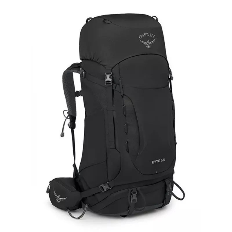 Kuprinė Osprey Kyte 58 moteriška trekinginė M/L Juoda