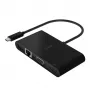 Belkin USB-C Multimedijos ir Įkrovimo Adapteris