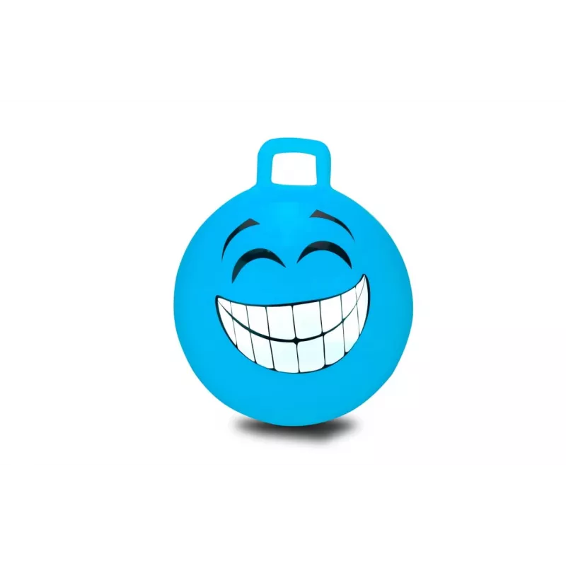 Šokinėjimo kamuolys Jamara Hop Ball Smile mėlynas nuo 1 metų