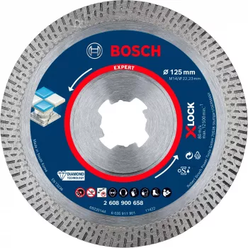 Bosch Expert HardCeramic X-LOCK pjūklo diskas plytelėms 12,5 cm 1 vnt.