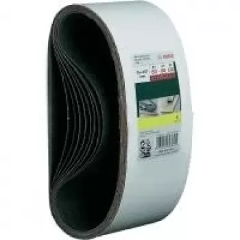 Šlifavimo juostų rinkinys Bosch 2607017156 — grūdėtumai 60, 80, 100, dydis 457×75 mm