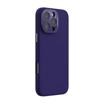 Dėklas Nillkin LensWing Magnetic iPhone 16 Pro Max — violetinis, magnetinis užsegimas, tikslūs išpjovimai