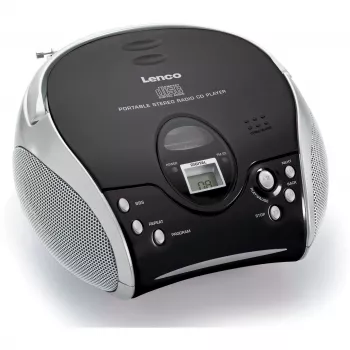 Nešiojamas CD grotuvas ir FM radijas Lenco SCD-24
