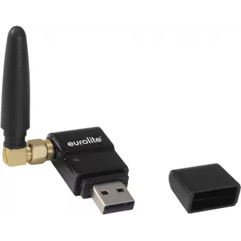 Belaidis DMX siųstuvas/imtuvas EUROLITE QuickDMX 70064704 USB belaidžiam apšvietimo valdymui