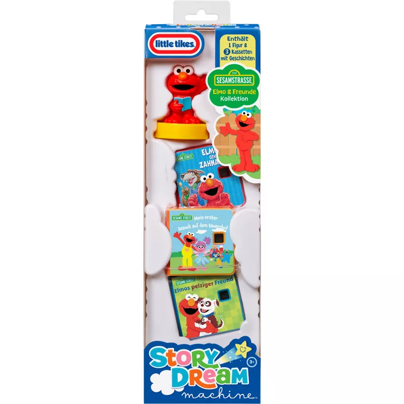 Little Tikes Story Dream Machine – Sesame Street Elmo & Draugai Kolekcija, Garso knygelė