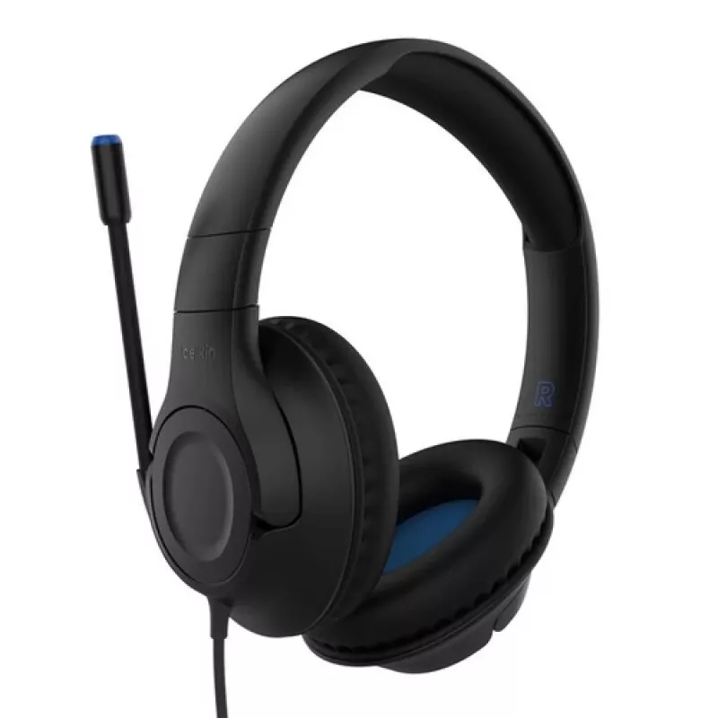 Belkin Gaming Inspire ENA011hqBK ausinės vaikams su laidu, juodos
