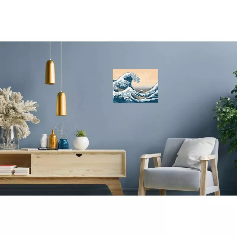 Piešimo rinkinys pagal skaičius Ravensburger CreArt ART Collection Didžioji banga Hokusai 23690