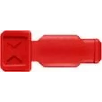 KNIPEX KN 00 61 10 CR - ColorCode Clip raudonas - 10 vnt. (00 61 10 CR)