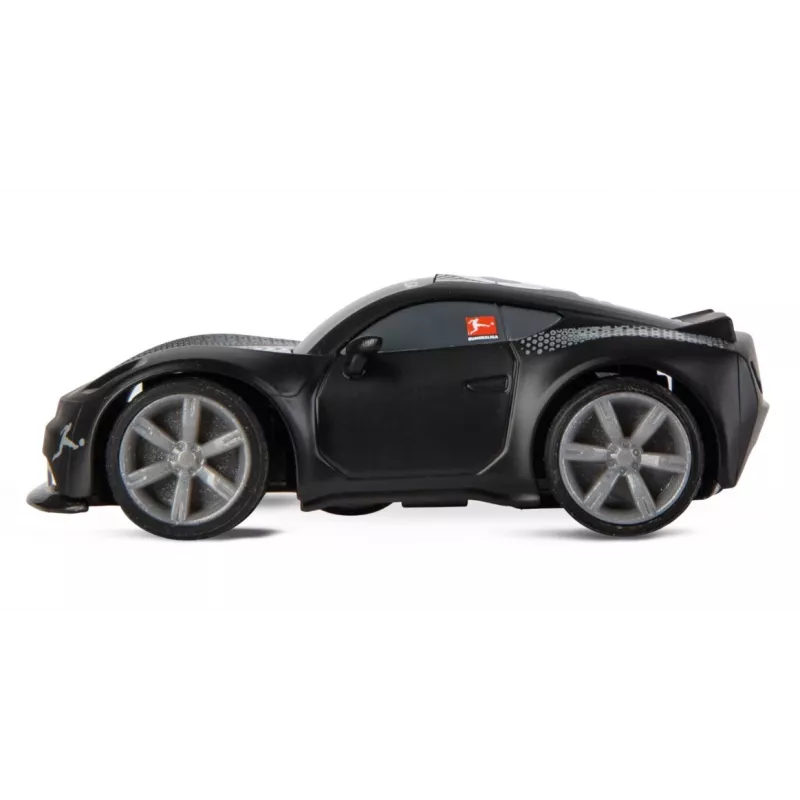 Radijo bangomis valdomas automobilis Bundesliga Mini RC 1:43 juodas