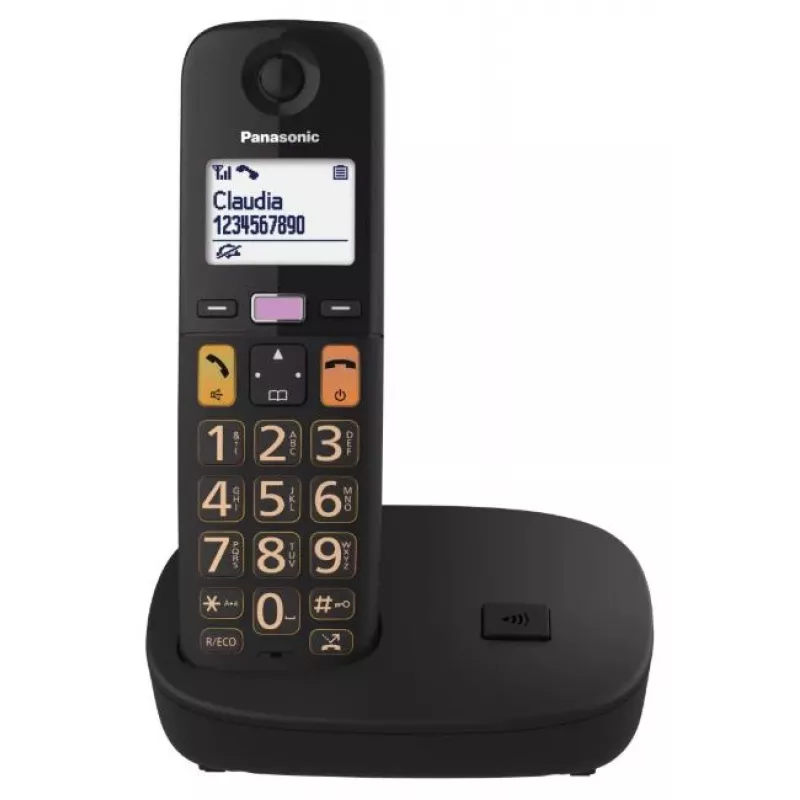Belaidis telefonas Panasonic KX-TGU110FXB su DECT technologija