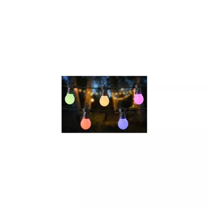 WOOX R5195 Protinga dekoratyvinė girlianda 9m RGB+CCT, Google Assistant ir Amazon Alexa, IP65