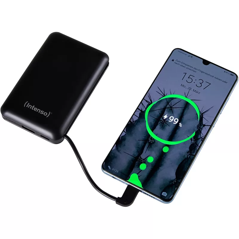 POWER BANK USB 10000mAh juodas XC10000 INTENSO