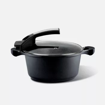 Puodas Pensofal Saxum 24 cm su stikliniu dangčiu
