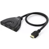Equip 3x1 HDMI jungiklis, Full HD, 1920 x 1080 pikselių, juodas